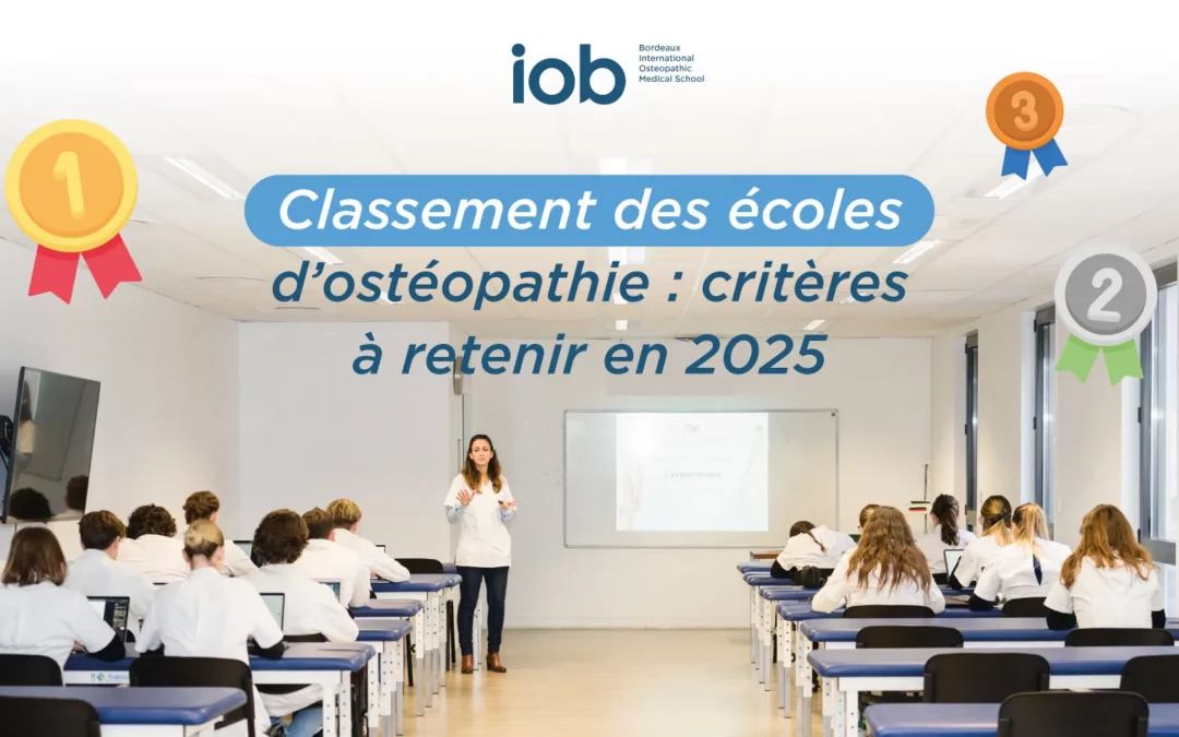 Classement des écoles d’ostéopathie : critères à retenir en 2025