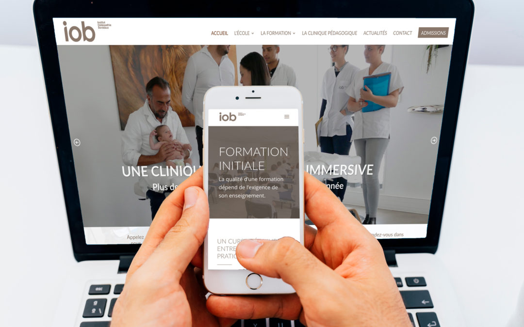 IOB presents its new website