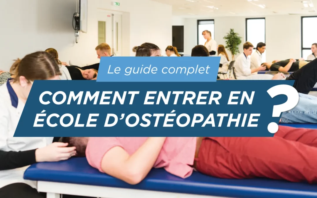 Comment entrer en école d’ostéopathe ? Le guide complet pour réussir