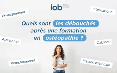 Quels sont les débouchés après une formation en ostéopathie ?